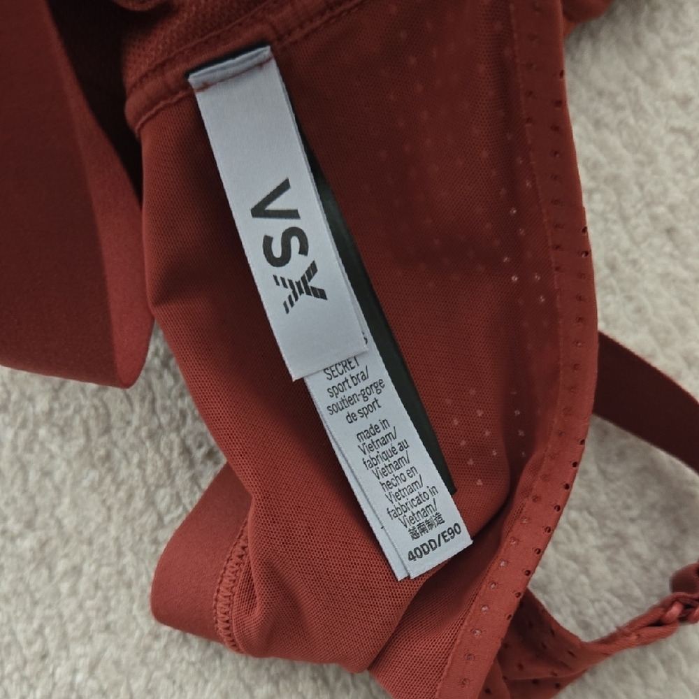 VSX Deep Red Sports Bra - Picture 3 of 3